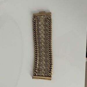 Juicy Couture multi strand metal bracelet cuff